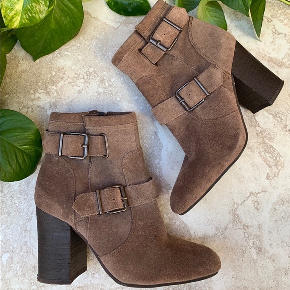 Vince Camuto Shoes - Vince Camuto Simlee Leather Buckle Boot